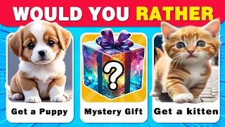 Would You Rather...? MYSTERY Box Edition 🎁❓ Quiz Guess