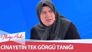 Cinayetin tek görgü tanığı konuştu! - Müge Anlı ile Tatlı Sert 14 Nisan 2022