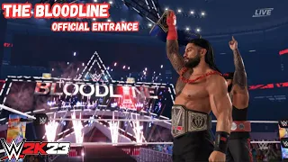 WWE 2K23 - THE BLOODLINE FULL OFFICIAL TEAM ENTRANCE! [4K ] 🔥🔥