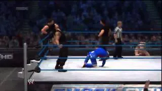 WWE Smackdown 1/31/14 The Shield vs Daniel Bryan, Sheamus & Rey Mysterio