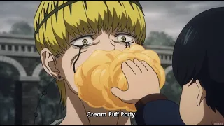 Mashle singing Cream Puff Party