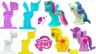 Play Doh My Little Pony MLP Horse Maker Mold - Play-doh Rainbow Dash, Princess Twilight