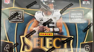 2022 select football blaster box opening! Auto hit! Green-yellow die-cuts