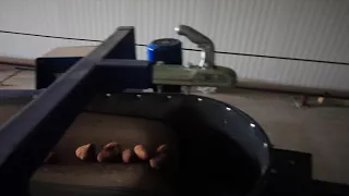 Картошка хранение, Конвейер телескопический