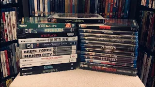 HUGE 4K BLU RAY + Criterion Pickups Haul Collection Update | 23 Pickups!