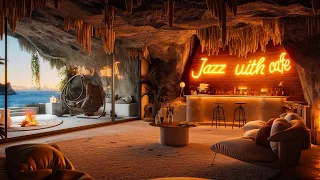 Relax With Cozy Bar Lounge In Cave - Smooth Piano Jazz Music to Work and Study and Date