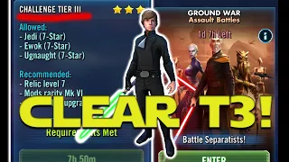 Challenge Tier 3 of Ground War Assault Battles!