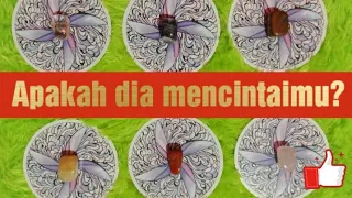 Apakah dia mencintaimu? 🥰😏🤩 #pacar #gebetan #mantan #pilihkartu #tarotreading