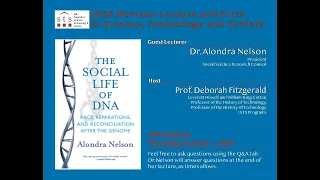 2020 Morison Prize and Lecture: Dr. Alondra Nelson