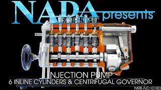 Injection Pump with 6 Inline Cylinders and Centrifugal Governor - NADA Scientific