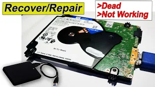 How to repair a dead external hard drive, WD external hard drive not working.