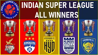 #180 INDIAN SUPER LEAGUE • ALL WINNERS [2014 - 2022]