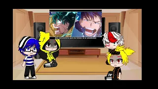 bnha reacciona a el rap de deku