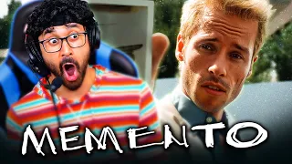 MEMENTO (2000) MOVIE REACTION!! FIRST TIME WATCHING! Christopher Nolan | Full Movie Review