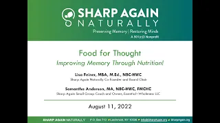 Food for Thought - Improving Memory Through Nutrition!