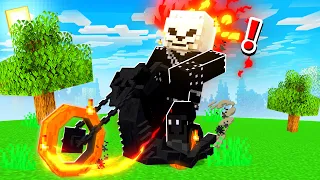 How to Become GHOST RIDER in Minecraft...