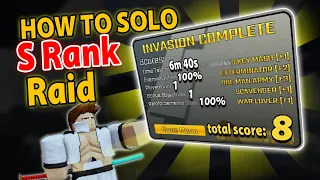 HOW TO SOLO S RANK INVASIONS EASILY! | Peroxide