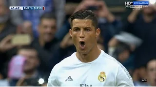 1 - 0 Cristiano Ronaldo Goal Real Madrid vs Real Sociedad 30/12/2015 - La Liga