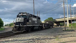 GP38-2 with a K5LLA! NS 5339 Leads BD27 Back to Oakwood