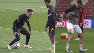 Footballers Showing Off their Freestyle Skills in Training 😎 Pogba, Ramos, Lewandowski & More!