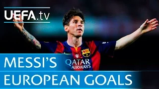 Lionel Messi - 86 European goals