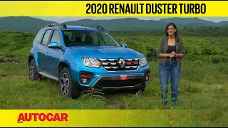 2020 Renault Duster Turbo review - 156hp petrol engine for hardy SUV | First Drive | Autocar India