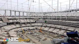 Peter King tours new Los Angeles stadium for Rams & Chargers | NBC Sports