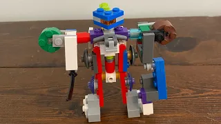 LEGO transformers: Roadburner 2.0 (BMX and finishline)