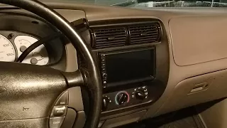 Android Double Din Stereo Installation In Ford Ranger & Explorer 5.0