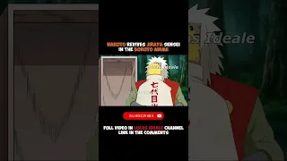 Edo Tensei Jiraya meets with Hokage Naruto