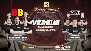 BetBoom Team vs One Move - The International 2022: Eastern Europe Qualifier - Elimination - BO3