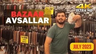 4K 🇹🇷 Alanya/Avsallar. ❷ Bazaar on Wednesday. 05.07