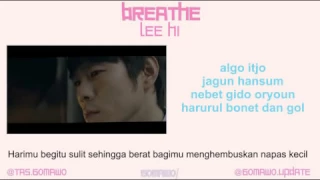 LEE HI - BREATHE [MV & EASY LYRIC ROM+INDO]