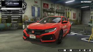 Honda Civic Type-R 2018 - Mod Tuning - GTA V