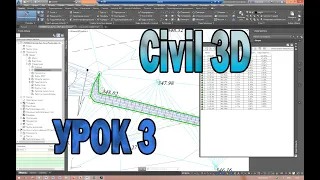 Civil 3D краткий курс. Урок 3 - структурные или характерные линии