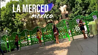 LA MERCED BUSY MARKET MEXICO CITY CDMX TOUR 2021 🇲🇽