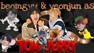 beomjun radiating tom and jerry energy for 11 minutes straight!