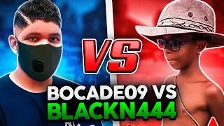 BLACKN444 VS BOCADE09! O X1 MAIS ENGRAÇADO FREE FIRE