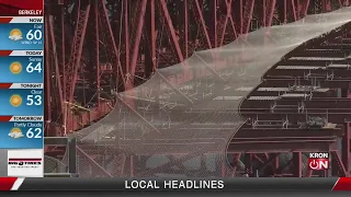 Golden Gate bridge suicide net nears completion