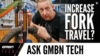 Can You Increase Your MTB Fork's Suspension Travel? | Ask GMBN Tech