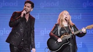 Melissa Etheridge and Adam Lambert perform "I'm The Only One" | 29th Annual GLAAD Media Awards