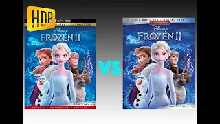 ▶ Comparison of Frozen II 4K (2K DI) HDR10 vs Regular Version