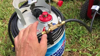 Generator Propane Conversion-No Kit. WARNING: THIS IS FOR EMERGENCY USE ONLY AND CAN BE DANGEROUS!