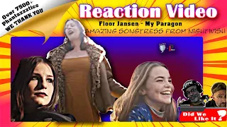 🎶2 Americans React To: Floor Jansen | My Paragon🎶#reaction #floorjansen #nightwish