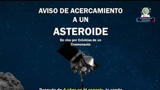 Osiris Rex Tomando Muestra De Asteroide Benu