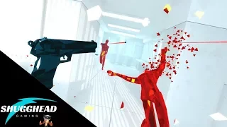 Superhot PSVR Impressions: Matrix Gun play Simulator in Virtual Reality | PS4 Pro Gameplay Footage