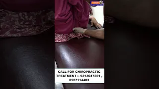 CHIROPRACTIC TREATMENT IN INDIA | TAIL BONE ADJUSTMENT | COCCYDYNIA | DR. VRAUN DUGGAL CHIROPRACTIC