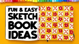 FUN & EASY Sketchbook Ideas