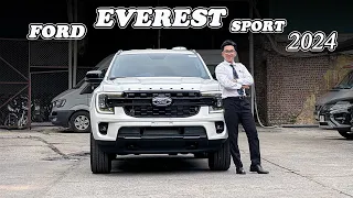 Ford Everest Sport Trắng 2024 | Không những độc mà còn đẹp