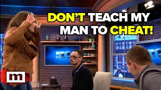 Don't teach my man to cheat! | Maury